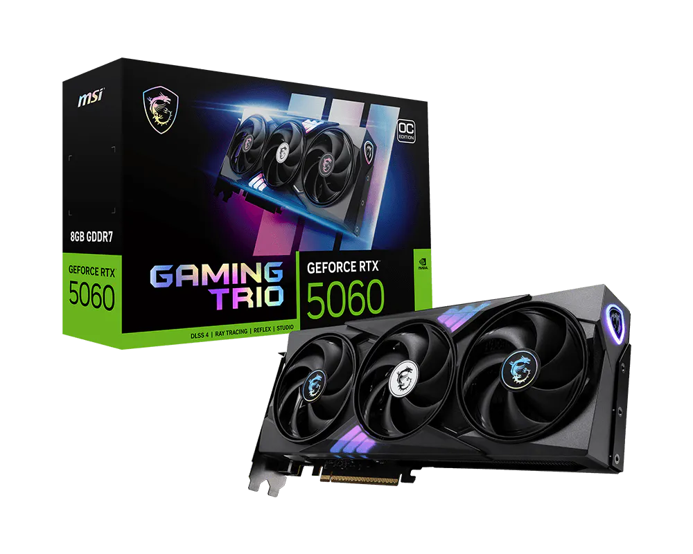 『微星』RTX5060 - 8G GAMING TRIO OC
